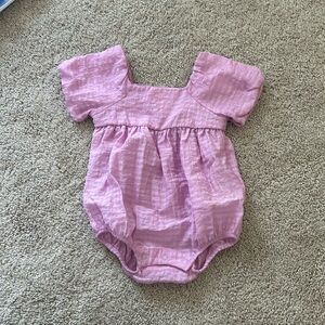 Cat & Jack Pink Textured Kids One Piece